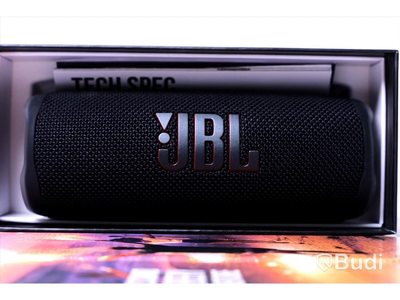 1 st Högtalare, portabel - JBL Flip 6, svart, OBS! sladd saknas