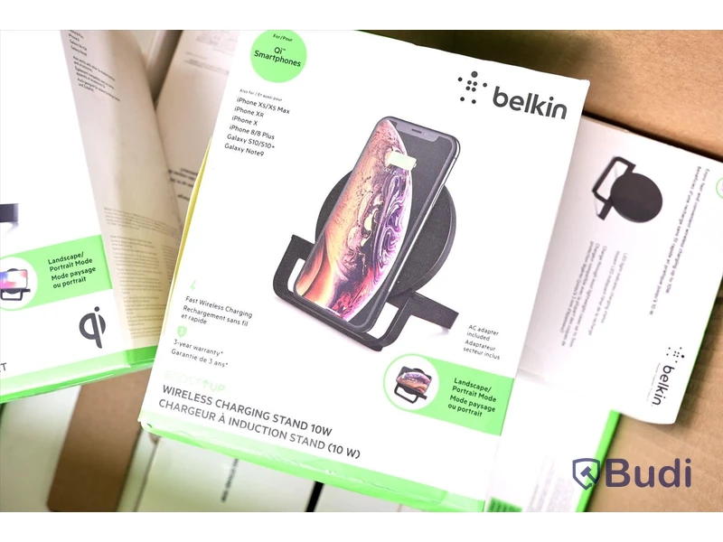 Parti med trådlösa laddare, Belkin, OBS! Osäker funktion.