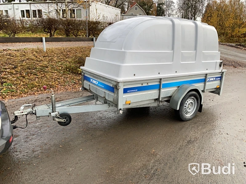 Släpvagn med kåpa Tiki CS265-R -2017