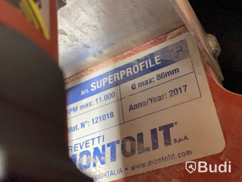 Diamantprofilfräs Montolit