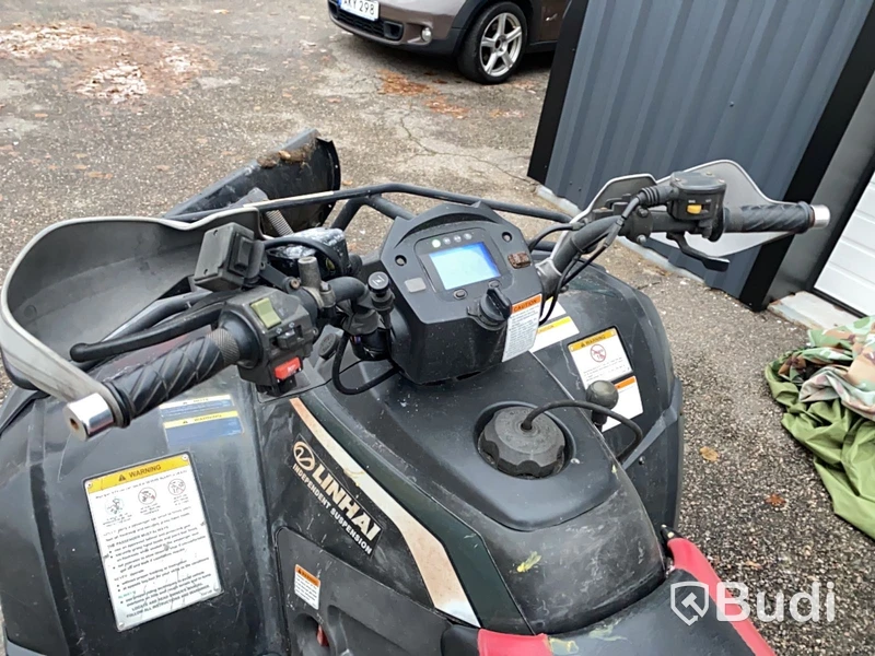 Fyrhjuling med plog Linhai 350CC, 2010