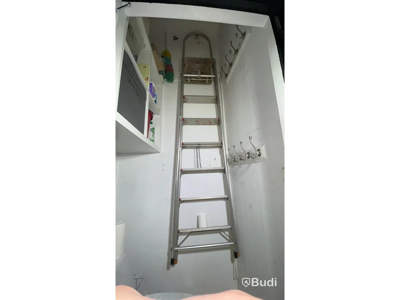 Fällbar stege
