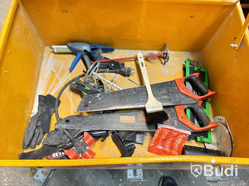 Maskinpaket med verktygsvagn.