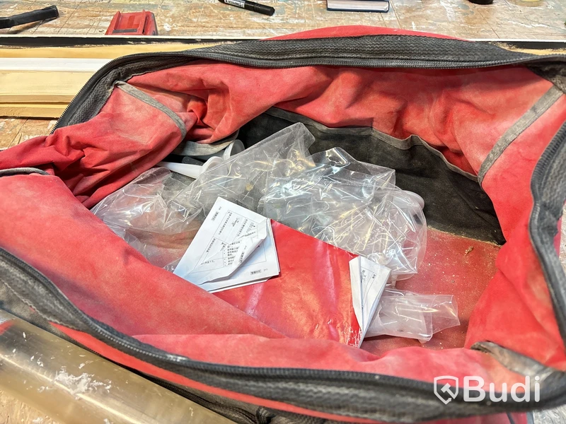 Maskinpaket med verktygsvagn.