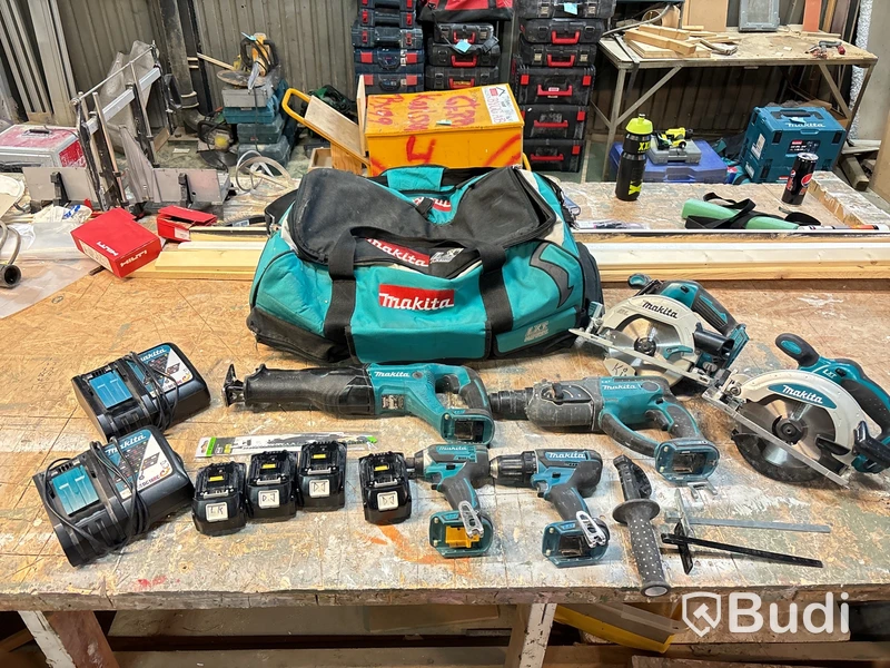 Maskinpaket Makita 6st