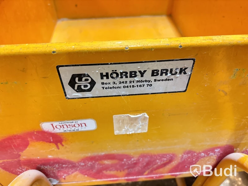 Byggmaskiner, verktygsvagn m.m.