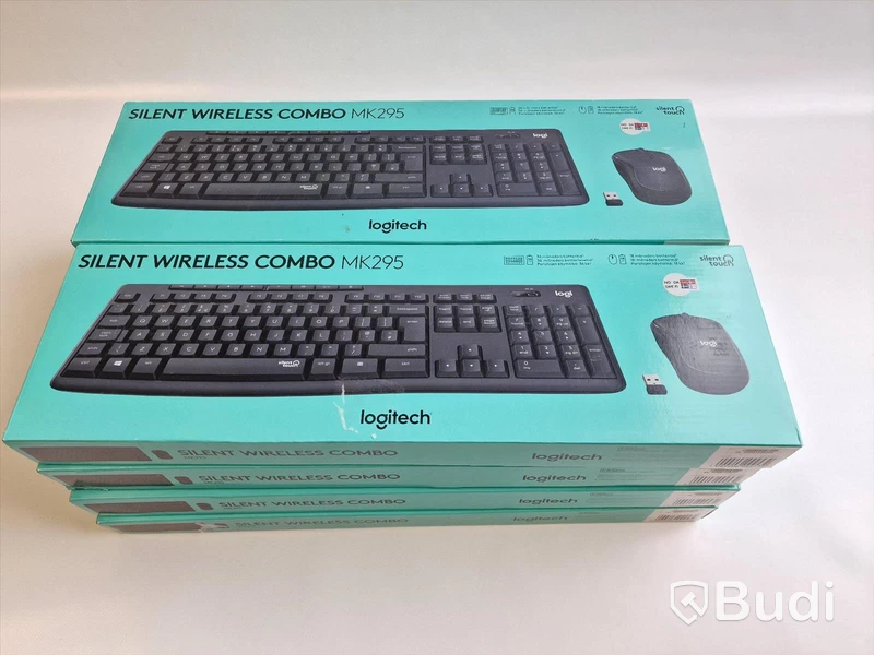 Logitech Silent Wireless Combo MK295 8st Oöppnade