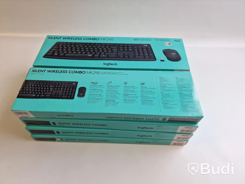 Logitech Silent Wireless Combo MK295 8st Oöppnade