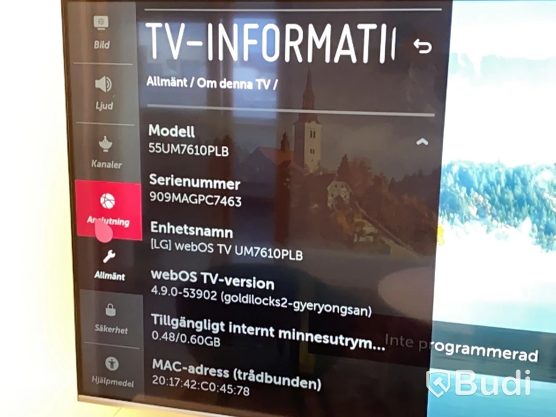 55” TV LG 55UM7610PLB