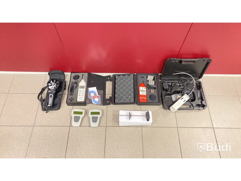 Mätinstrument för ljud, läckage, luftflöden m.m