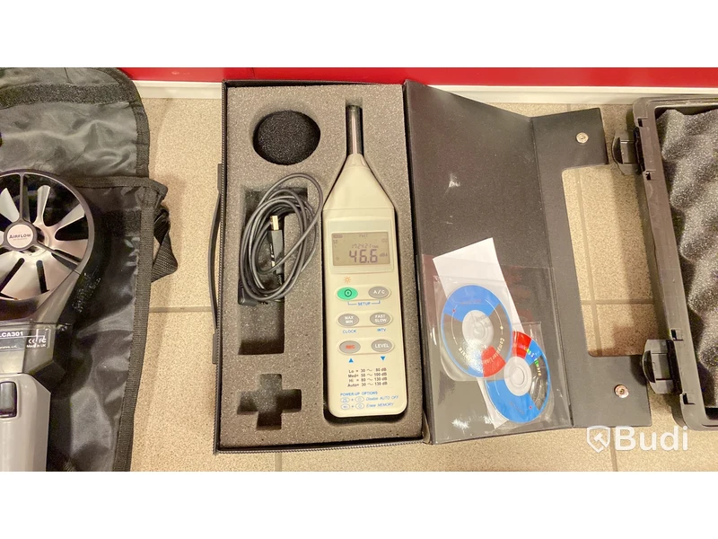 Mätinstrument för ljud, läckage, luftflöden m.m