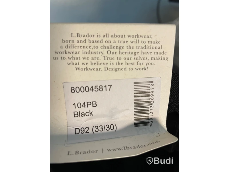 Arbetsbyxa, L.Brador 104PB