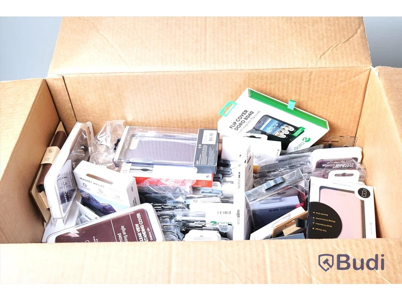 Parti med diverse mobilskal, Samsung S9+, iPhone X/Xs, iPhone 12 mini, iPhone 12, Galaxy A8 etc.