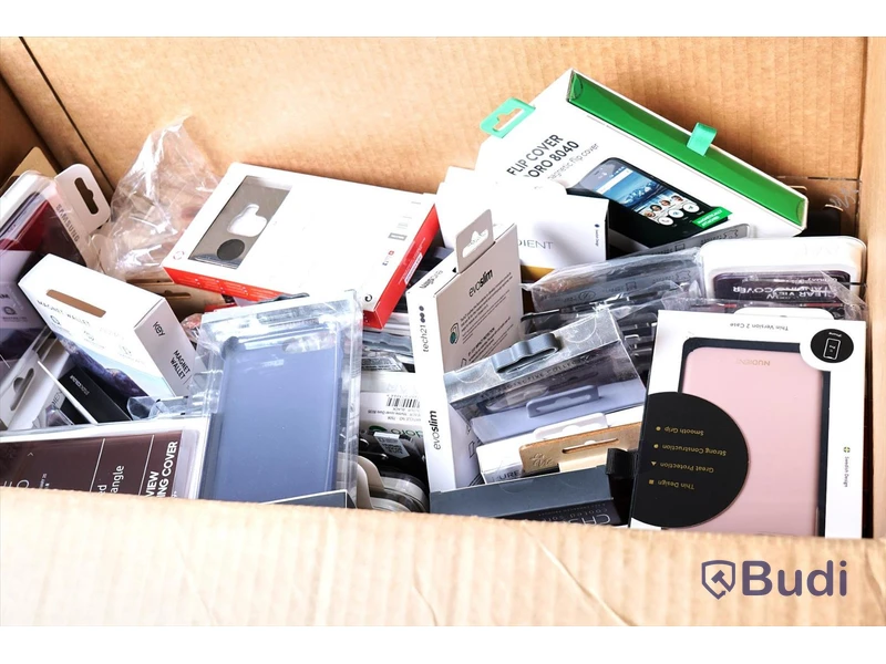 Parti med diverse mobilskal, Samsung S9+, iPhone X/Xs, iPhone 12 mini, iPhone 12, Galaxy A8 etc.