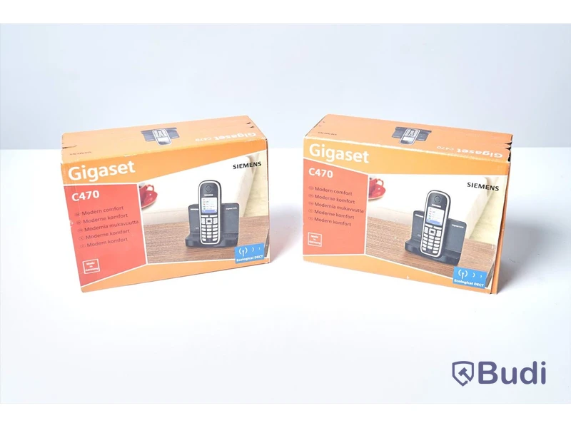 2 st. Telefoner, Siemens C470 Gigaset.