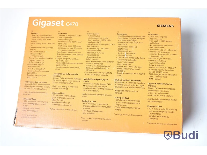 2 st. Telefoner, Siemens C470 Gigaset.