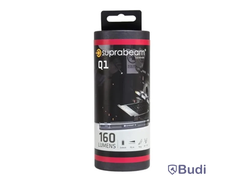 2 st. Suprabeam Q1 160 lumen. Ord. pris inkl. moms ca: 800kr