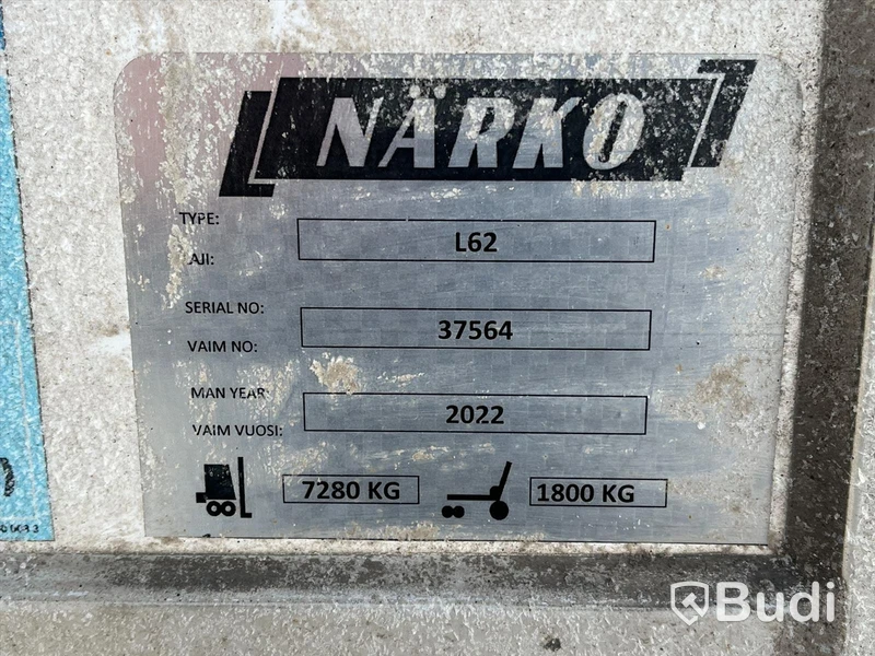 Släp NÄRKO | D4ZW12L62 | 2022