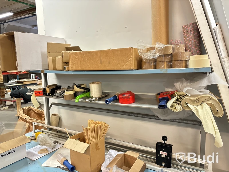 Plastbandandare, packbord m.m.