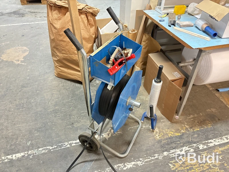 Plastbandandare, packbord m.m.