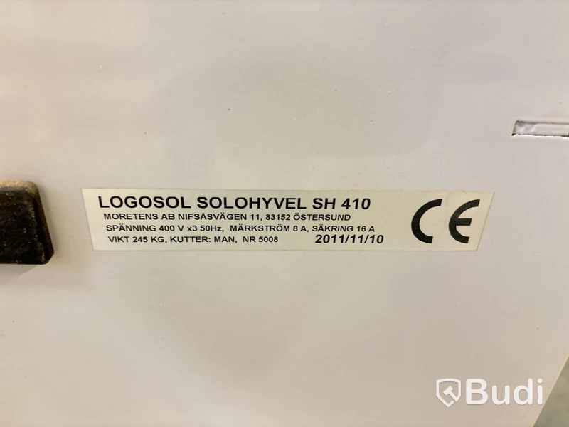 Planhyvel Logosol SH 410
