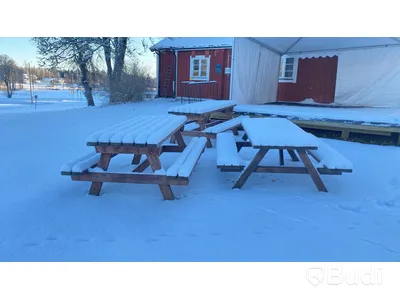 Picknick-bord - 3 st