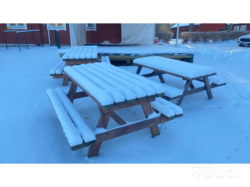 Picknick-bord - 3 st