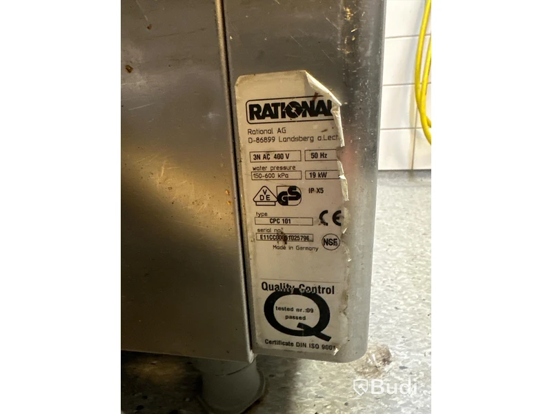 Varmluftsugn- Rational