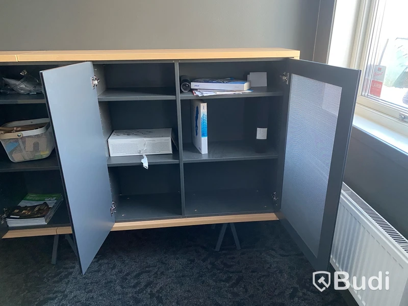 Förvaringsskåp med 5 dörrar