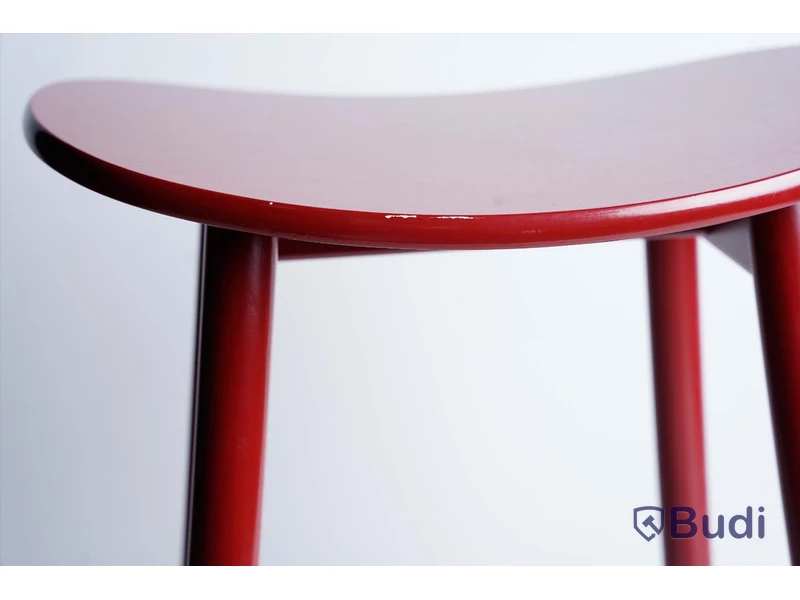 Barstol - Chris Martin, Icha Bar Stool, Rödlackerad bok, 65 cm, Nypris inkl moms: 4395 kr