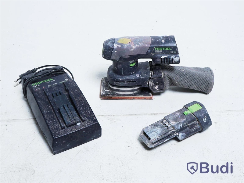 Planslip - Festool RTSC 400, Li 3,1 batteri medföljer