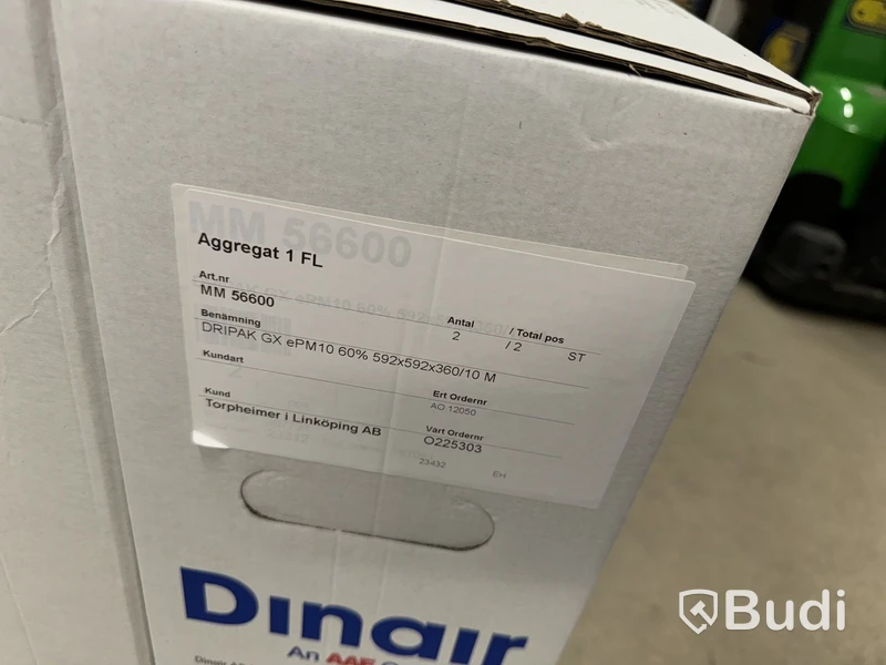 11st Dinair filter olika modeller