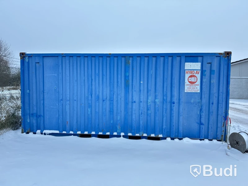 20 fots container med innehåll