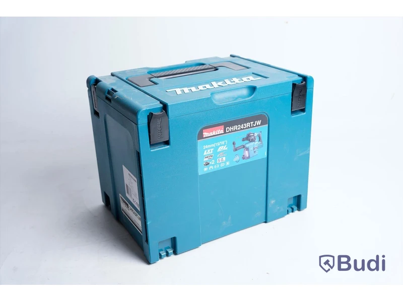 Kombihammare – Makita DHR243RTJW med Dammutsug, OBS! batteri saknas