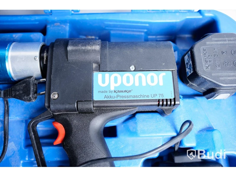 Pressmaskin - Uponor Klauke UP 75 inkl. batteri & laddare