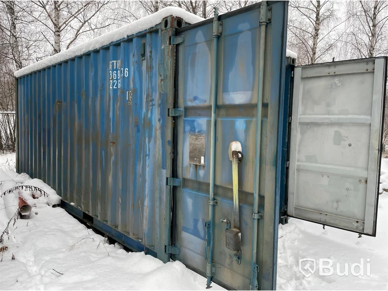 20 fots container med innehåll