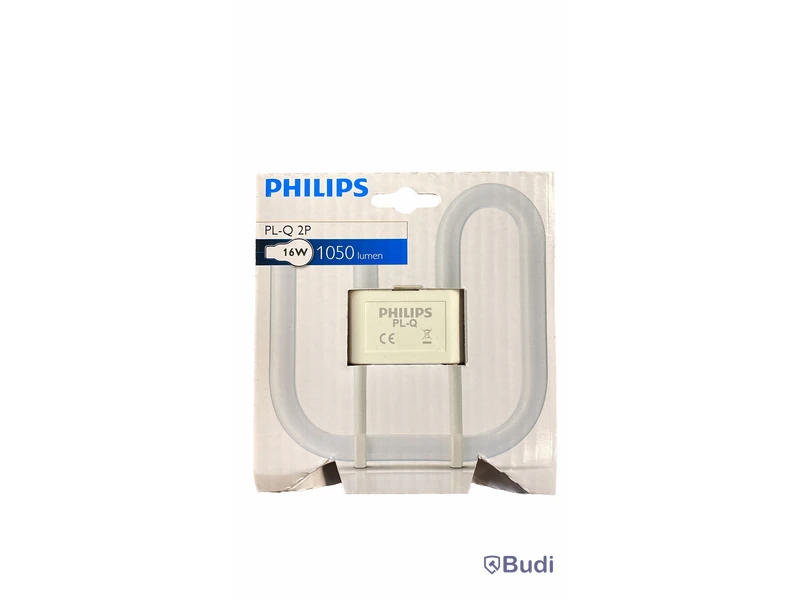 10 st. Kompaktlysrör — Philips, PL-Q GR8 2P 827 16W 1050 lm, Totalt ord. pris inkl. moms: ca 1690 kr