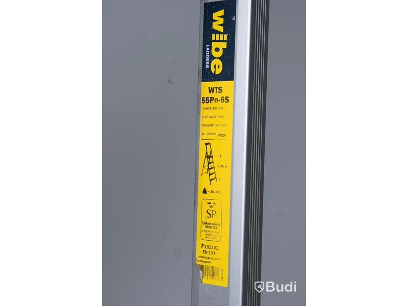 Trappstege – Wibe, 2 st WTS 55Pn-6S, 1 st WTS 55Pn-8S.