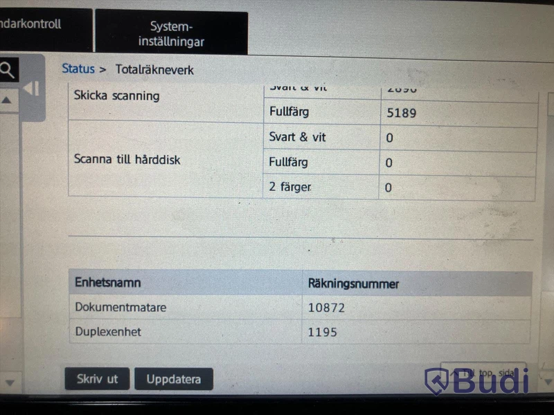 Skrivare, skanner, kopiator och fax – Sharp MX-3060v