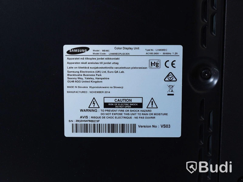LED-skärm, display - Samsung ME46C, 46-tum, fjärrkontroll medföljer