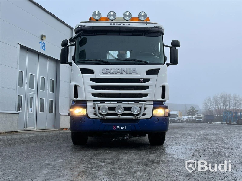 Kran & tipp Scania G400 8x4 -2010 | Automat | Hiab 21t kran