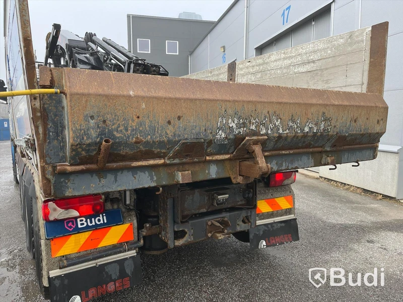 Kran & tipp Scania G400 8x4 -2010 | Automat | Hiab 21t kran