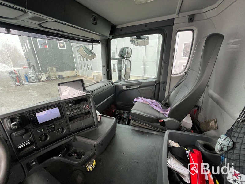 Kran & tipp Scania G400 8x4 -2010 | Automat | Hiab 21t kran