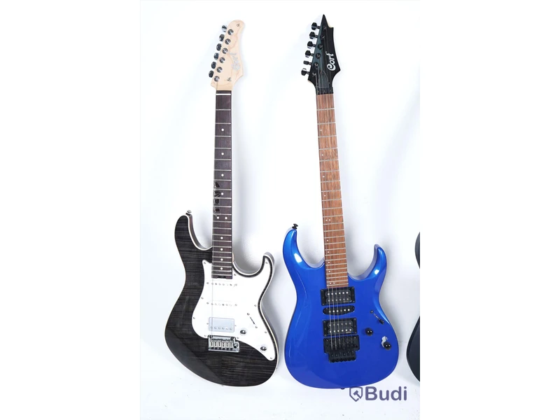 Elgitarr 5 st - Cort & Gtrs. OBS! Defekta, reklamerade, okänd funktion.