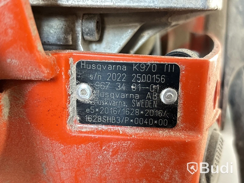Kapmaskin Husqvarna K970 - 2022