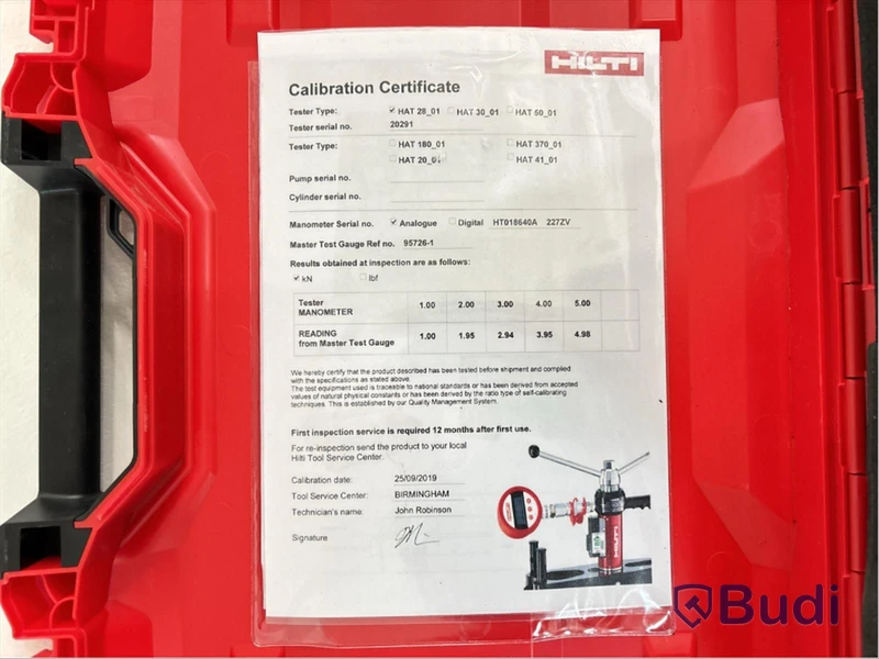 Provdragare Hilti HAT 28 M Kit