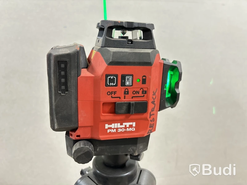 Grön multilinjelaser Hilti PM 30-MG med stativ