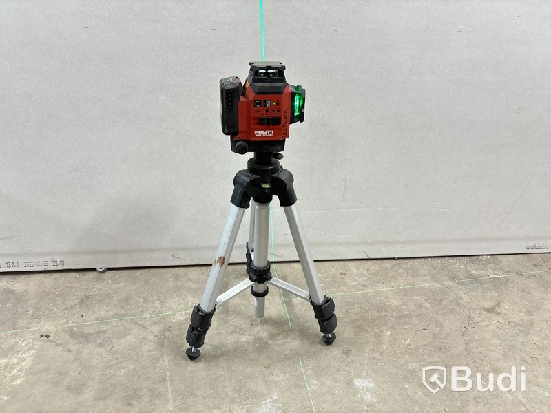 Grön multilinjelaser Hilti PM 30-MG med stativ