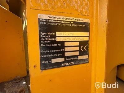 Volvo A25G Dump Truck - 2016 | DIESEL