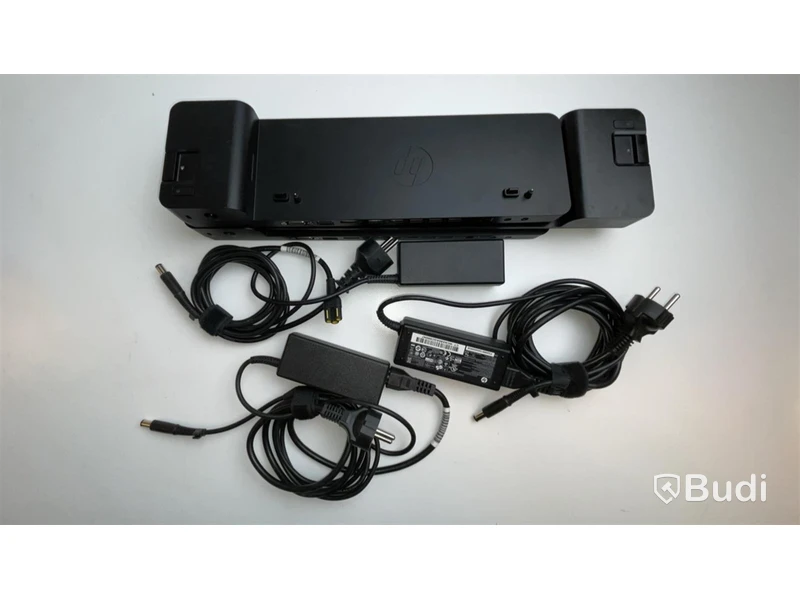 3 st. HP UltraSlim dockningsstation inkl. strömkabel.